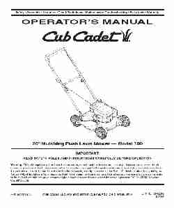 Cub Cadet Lawn Mower 109-page_pdf